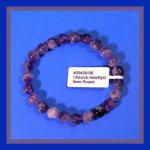 Bracelets: Stretchy Chevron Amethyst 30438136 8mm, 3 bracelets for $15