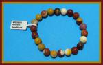 Bracelets: Stretchy Mookaite 8mm 3 for $12 30438215
