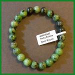 Bracelets: Stretchy Ruby Zoisite 8mm  3 for $15  30438242