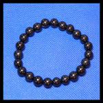 Bracelets: Stretchy Shungite 8mm 31438002, 3 for $24