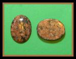 Laurentian Rose Granite Cabochons, 40mm