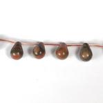 Teardrops: 10mm x 14mm Desert Jasper  15 - 16 inches