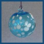 Gazing Ball4: HGB30 Global Warming/Melting Glacier Hanging Glass Friendship Ball of 4 inches