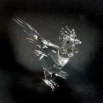 Glass Figurine: Rooster, 3 for $12