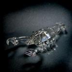 Glass Figurine: Lobster, Crayfish, Crawdad, Mudbug, 3 for $12