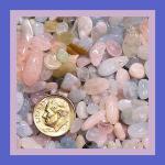 Chips: Undrilled Morganite 14 - 16 Ounces