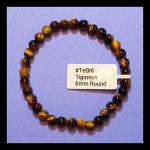 Bracelets: Stretchy Tiger Eye 6mm 3 for $12