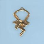 Pewter Charms: Fairy Antiqued Brass, 10 pieces