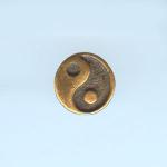 Pewter Beads: Yin / Yang 