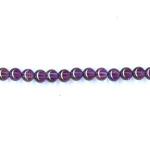 Rounds: Amethyst  4mm Strands 15 - 16 inches