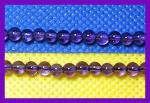 Rounds: Amethyst Lighter Color  4mm 15 - 16 inches