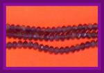 Rondells: Amethyst  2 x 3mm 15 - 16 inches