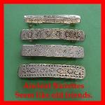 Ancient Barrettes, Metal, Not Perfect in an Odd Way, 10 pieces