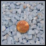 Chips: Undrilled Angelite 14 - 16 Ounces