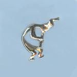 Pewter Charms: Kokopelli, 3-D Charm (AP), 10 pieces