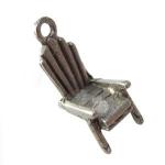 Pewter Charms: Adirondack Chair, 10 pieces