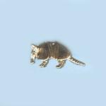 Pewter Beads: Armadillo (AP), 10 beads