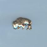 Pewter Beads: Buffalo (AP), 10 beads