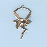Pewter Charms: Fairy, 10 pieces