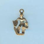 Pewter Charms: Goalie, 20 pieces