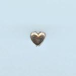 Pewter Beads: Heart (AP), 10 beads