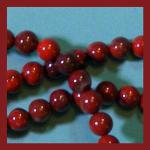 Rounds: Apple Jasper 6mm Strands 15 - 16 inches