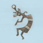 Pewter Charms: Kokopelli, Medium, 20 pieces