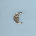 Pewter Beads: Moon (AP), 10 beads