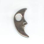 Pewter Charms: Moon Phasin', 10 pieces