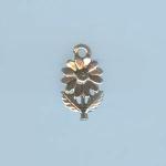 Pewter Charms: Posey (AP), 10 pieces
