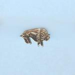 Pewter Beads: Southwestern Style Buffalo (AP) 20 beads