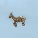 Pewter Beads: Southwestern Style Burro (AP), 20 beads