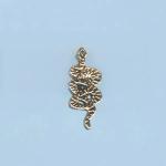 Pewter Beads: Southwestern Style Snake (AP), 20 beads