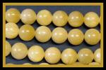 Rounds: Aragonite 10mm by the Strand 15 - 16 inches