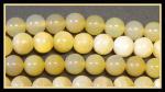 Rounds: Aragonite  8mm by the Strand 15 - 16 inches