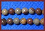 Rounds: Artistic Jasper 10mm by the Strand 15 - 16 inches
