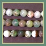 Rounds: Chrysoprase (Australian) 8mm by the Strand 15 - 16 inches