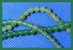 Rounds: Aventurine (Green)  4mm Strands 15 - 16 inches