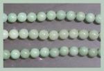 Rounds: Aventurine (Green)  8mm by the Strand 15 - 16 inches