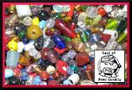 Glass Bead Mix: Basket Beads, 2 pounds