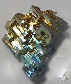 Mineral Specimens: Bismuth Crystal  1/2 to 1 Inch, 3 for $10