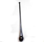 Raindrops: 8 Inch Black Glass, with a hole for hanging,  4 for $6