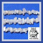 Chips: Blue Lace Agate Strands 32 inches, 3 for $3