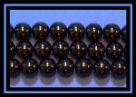 Rounds: Black Spinel 8mm Strands 15 - 16 inch strands