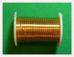 Wire: Base Metal Craftwire Wrapping Wire, 20 Gauge, brass / gold color