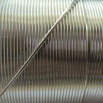 Wire: Base Metal Craftwire Wrapping Wire, 22 Gauge, shiny silver color