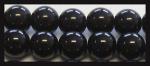 Rounds: Black Onyx 10mm by the Strand 15 - 16 inches
