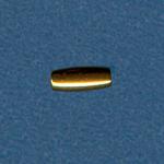 Brass: Rice (Long Grain) 3 x 7mm, 100 beads, 3 for $12