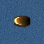 Brass: Ovals 5 x 7mm, 100 beads