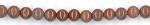 Rounds: Brown Jasper  4mm by the Strand 15 - 16 inches